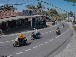 Video Viral Warga Kejar Maling LPG Bak MotoGP di Bantul