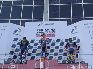 Irfan Ardiansyah Juarai Race 1 National Sport 250cc Mandalika