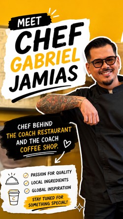 Video Chef Gabriel Hadirkan Cita Rasa New York di The Coach Restaurant Jakarta