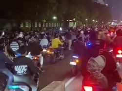 Viral Gerombolan Pemotor Bikin Macet Bundaran HI Semalam, Polisi: Ada Selebgram