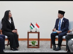 Menlu RI Bertemu Menteri Palestina, Dukung Kemerdekaan dan Rekonstruksi Gaza