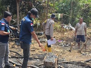 2 Orang Tewas Akibat Kebakaran Sumur Minyak Ilegal di Sumsel