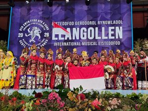 Tari Sanghyang Bali & Ondel-ondel Betawi Juara di Festival Budaya Wales
