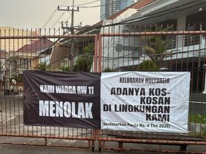 Warga Tolak Kos-kosan Dibangun di Perumahan Dharmahusada Permai Surabaya
