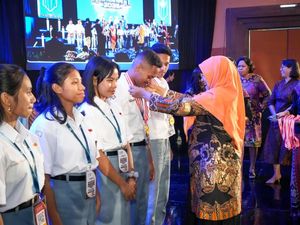 Anggota MPR Puji Semangat Pelajar Kepulauan Aru Ikuti LCC Empat Pilar