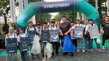 Lewat Gerak Hijau, ANTAM Hadirkan Fun Walk Paling Ramah Lingkungan