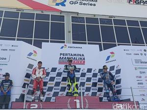 Arai Agaska Juarai National Supersport 600cc MRS 2026 di Mandalika