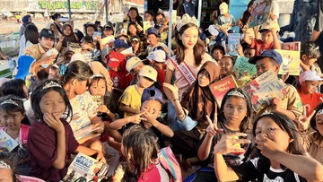 Peringati Hari Anak Nasional, Audellya Harsono Bagikan Books of Hope