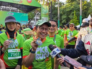PKB Run Diikuti 7.500 Peserta, Cak Imin: Kesadaran Olahraga Makin Populer