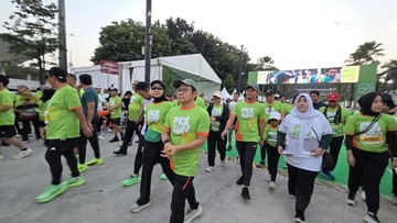PKB Run Digelar di GBK, Cak Imin Lari Bareng Ribuan Peserta