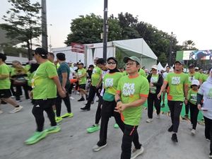 PKB Run Digelar di GBK, Cak Imin Lari Bareng Ribuan Peserta
