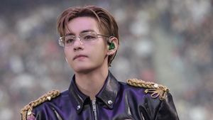 Gaya Mewah 7 Personel BTS di Konser Paris: Jin Pakai Gucci, V Berbalut CELINE