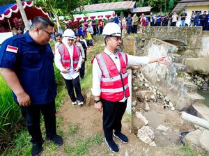 Gubernur Sulsel Mulai Rehabilitasi Daerah Irigasi Balombong Toraja Utara