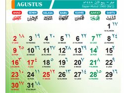 Kalender Agustus 2026: Tanggal Merah, Info Cuti, hingga Long Weekend