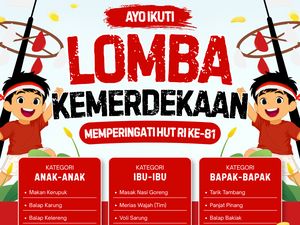 21+ Contoh Pamflet Lomba 17 Agustus, Simpel tapi Menarik