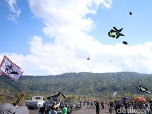 Serunya Festival Layang-layang di Batur Kintamani