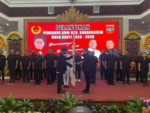 Wabup Karangasem Kini Rangkap Jabatan Jadi Ketua KONI