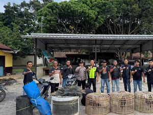 Polisi Gerebek Arena Judi Sabung Ayam di Ogan Ilir, Satu Orang Diamankan