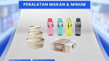 Alat Makan &amp; Minum Banting Harga di Transmart Full Day Sale