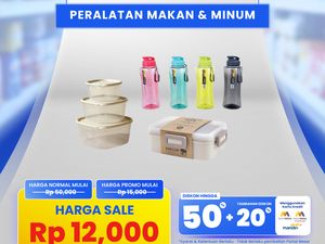 Alat Makan & Minum Banting Harga di Transmart Full Day Sale