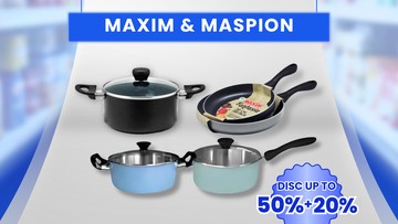 Cuma di Transmart Full Day Sale, Alat Masak Jadi Semurah Ini