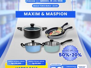 Cuma di Transmart Full Day Sale, Alat Masak Jadi Semurah Ini