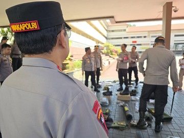 Wakapolri-Kalemdiklat Cek Kaporlap Cabhatar Akpol, Tekankan Kualitas dan Fungsi