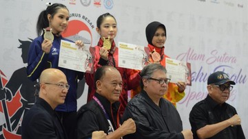 DKI Jakarta Juara Umum Kejurnas Wushu Kungfu