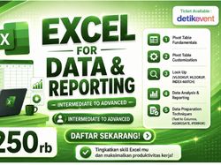 Belajar Excel Sekali Bayar, Bonus Video SQL dan Power BI Gratis