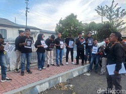 Jurnalis Bondowoso Aksi Damai Sikapi Ucapan Londo Ireng dari Prabowo