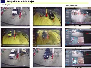 Wujud Mobil Keciduk Isi BBM Subsidi Berulang dalam Sehari, Pakai QR Code Beda-beda