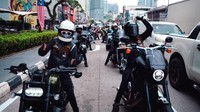 Cerita Lady Bikers RI Touring Pakai Moge Harley di Malaysia