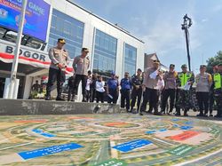 Polres Bogor Gelar TFG Matangkan Pengamanan Laga Timnas RI Vs Kamboja di Pakansari