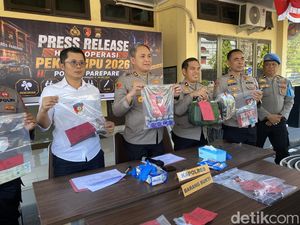 25 Bandit Kasus Sabung Ayam-Miras Ilegal di Parepare Ditangkap dalam 20 Hari