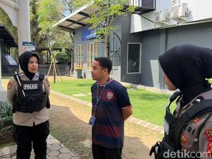 Polwan Sidoarjo Intensifkan Patroli Ajak Warga Aktif Jaga Kamtibmas