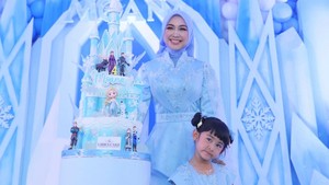 Moana Pesta Ultah di Istana Frozen, Ria Ricis Kabulkan