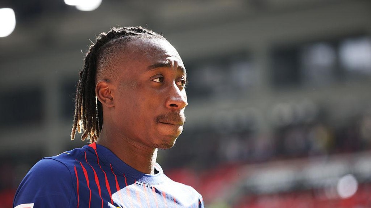 Yan Diomande kemahalan, Paris Saint-Germain mundur. (dpa/picture alliance via Getty I/picture alliance)