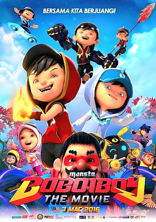 Film Malaysia Terbaik BoBoiBoy: The Movie/Foto: Netflix