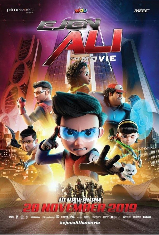 Film Malaysia Terbaik Ejen Ali the Movie/Foto: Netflix