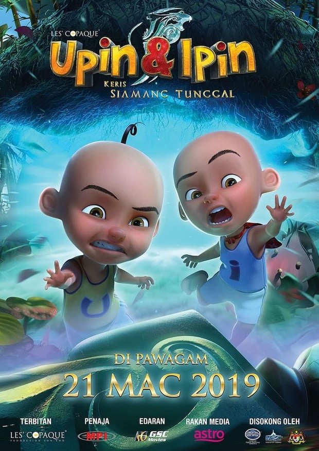 Film Malaysia Terbaik Upin & Ipin: Keris siamang tunggal/Foto: Netflix