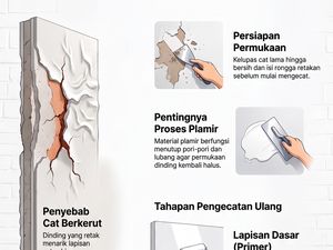 Waspada! Cat Dinding Bisa Berkerut, Ini Biang Kerok dan Cara Atasinya