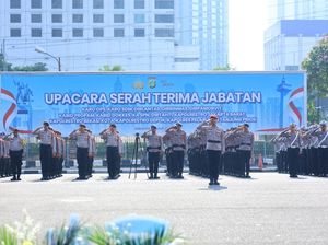 Kapolda Metro Jaya Pimpin Sertijab Dirlantas hingga 4 Kapolres
