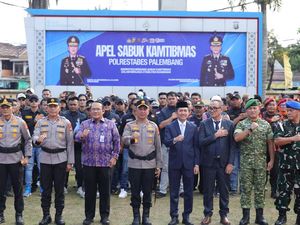 Pimpin Apel Sabuk Kamtibmas, Kapolda Sumsel Ajak Warga Perkuat Persatuan