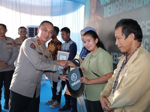 Polda Sumsel Serahkan Barang Bukti Hasil Tindak Pidana ke Korban