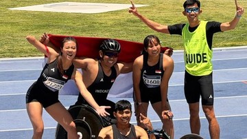 Indonesia Borong 15 Emas di World Para Athletics Grand Prix