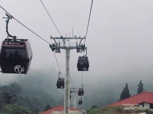 Kabur dari Panas Kuala Lumpur, Menikmati Sejuknya Genting Highlands dari Cable Car