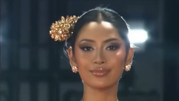 Agnes Rahajeng Berkilau di Preliminary Miss Supranational 2026, Pakai Gaun Emas