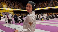 Perasaan Cut Intan Nabila Kembali Ikut Kompetisi Anggar