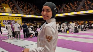 Perasaan Cut Intan Nabila Kembali Ikut Kompetisi Anggar