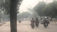 Udara Palangka Raya Masuk Zona Sangat Tidak Sehat, Ada 132 Kasus ISPA